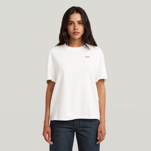 Camiseta Logo - Blanco - Mujer - G-Star RAW - Modalova