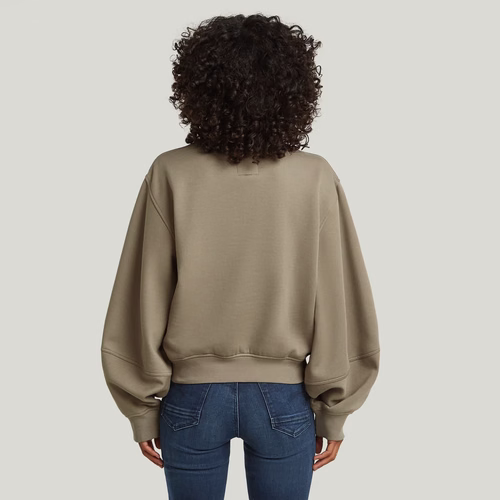 Suéter Logo Crew - Beige - Mujer - G-Star RAW - Modalova