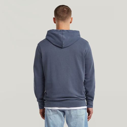 Logo Overdyed Hooded Sweat - Men - G-Star RAW - Modalova