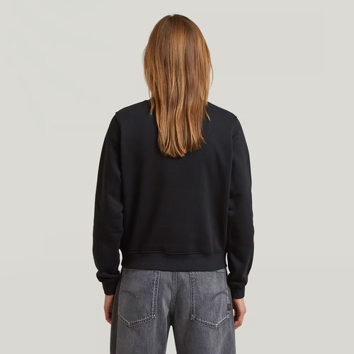 Suéter Logo Crew - Negro - Mujer - G-Star RAW - Modalova
