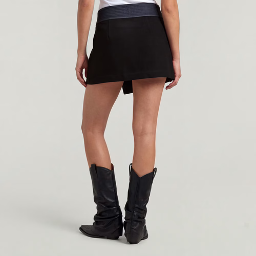 Falda Wrap - Negro - Mujer - G-Star RAW - Modalova