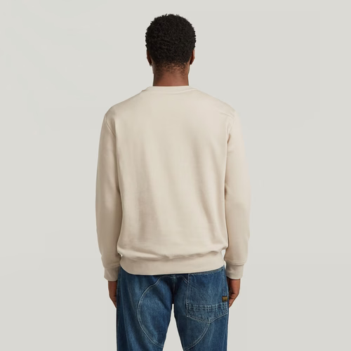 Sudadera Logo - Beige - Hombre - G-Star RAW - Modalova