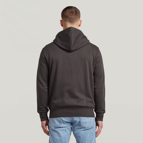 G' Hooded Zip Sweater - Grey - Men - G-Star RAW - Modalova