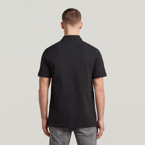 Oluv Regular Polo - Black - Men - G-Star RAW - Modalova