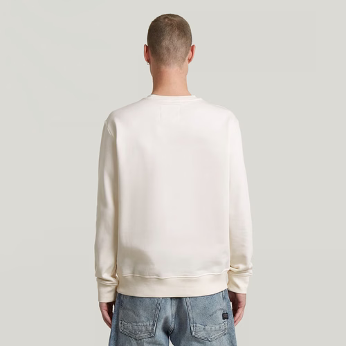 Sudadera Logo - Beige - Hombre - G-Star RAW - Modalova