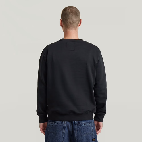 Logo Sweater - Black - Men - G-Star RAW - Modalova