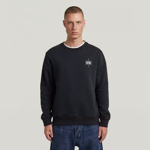 Sudadera Logo - Negro - Hombre - G-Star RAW - Modalova