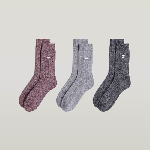 Sock Rib 3-Pack - Multi color - Men - G-Star RAW - Modalova