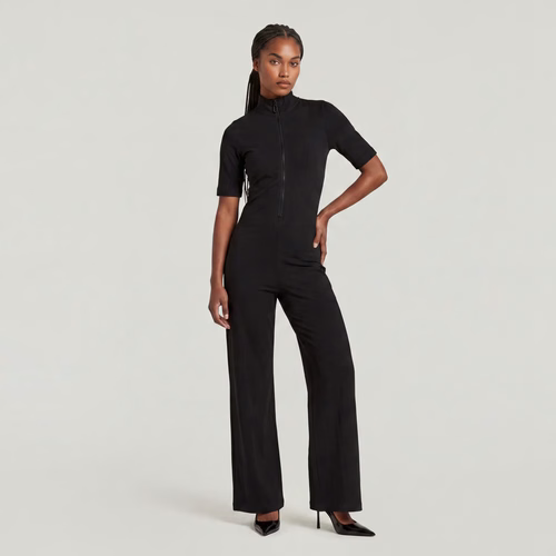 Mono Wide Leg - Negro - Mujer - G-Star RAW - Modalova