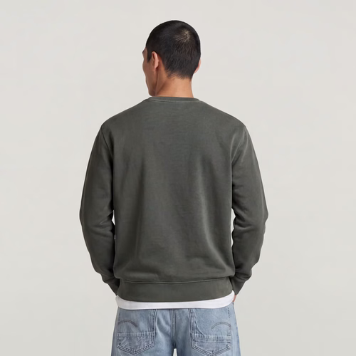 Logo Sweater - Grey - Men - G-Star RAW - Modalova