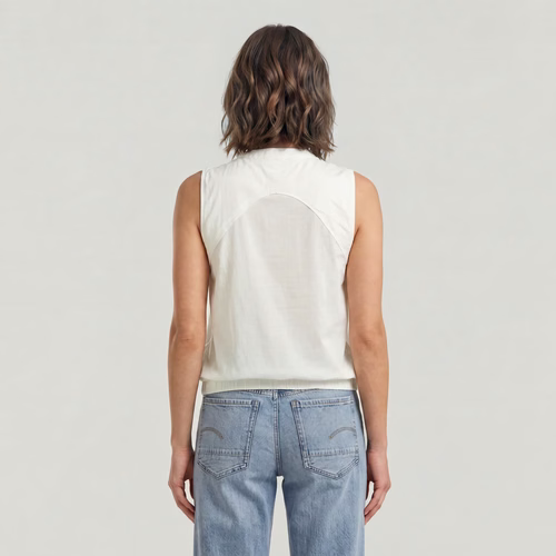 Sleeveless Top - White - Women - G-Star RAW - Modalova