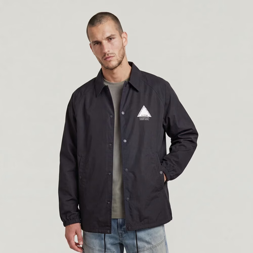 Coach Jacket - Black - Men - G-Star RAW - Modalova