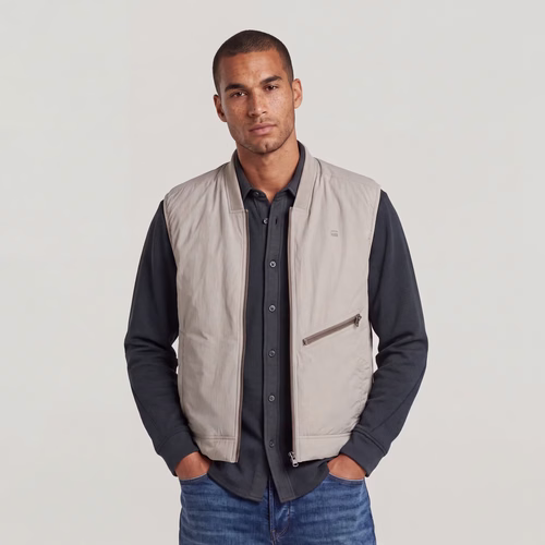 Lightweight Vest - Beige - Men - G-Star RAW - Modalova