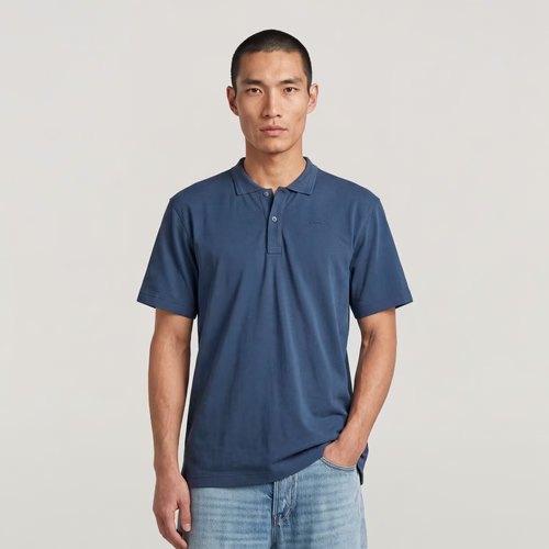 Core Regular Polo - Dark blue - Men - G-Star RAW - Modalova