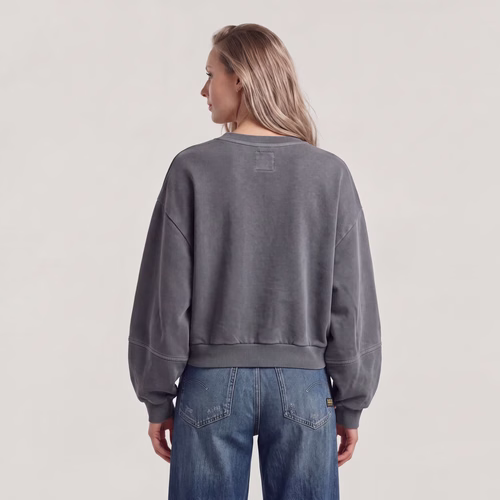 Sudadera Overdyed Big Sleeve Oversized - Mujer - G-Star RAW - Modalova