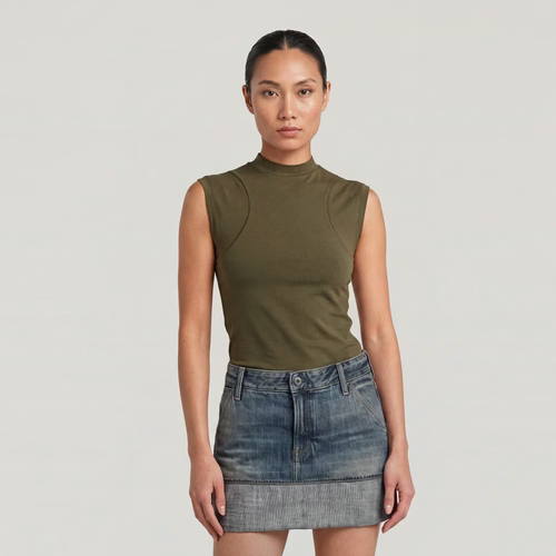 Camiseta 2nd Skin Mock - Mujer - G-Star RAW - Modalova