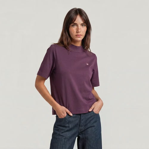 Top Logo Mock - Morado - Mujer - G-Star RAW - Modalova