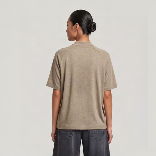 Top Saddle Sleeve Boxy - Mujer - G-Star RAW - Modalova