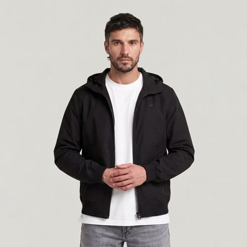 Track Hooded Jacket - Black - Men - G-Star RAW - Modalova