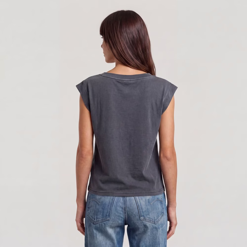 Top Mini G-Script Logo Overdyed - Mujer - G-Star RAW - Modalova