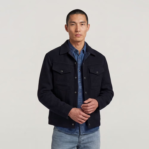 Wool Trucker Jacket - Men - G-Star RAW - Modalova