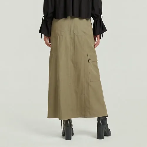 Falda Fluid Long - Verde - Mujer - G-Star RAW - Modalova