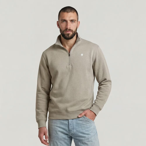 Sudadera Premium Core Half Zip - Hombre - G-Star RAW - Modalova