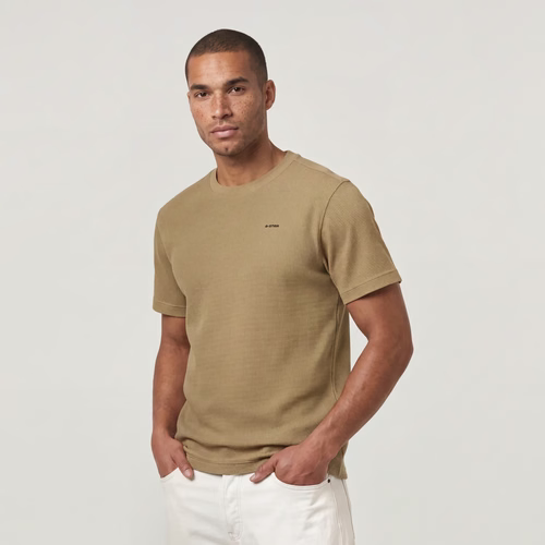 Waffle True Regular T-Shirt - Men - G-Star RAW - Modalova
