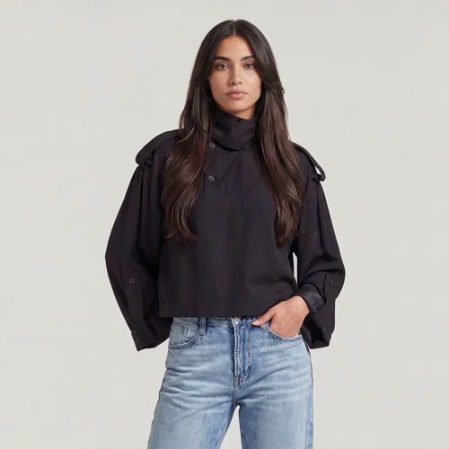 Camisa Anorak - Negro - Mujer - G-Star RAW - Modalova