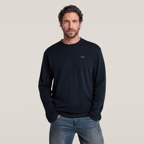 True Regular Tee - Dark blue - Men - G-Star RAW - Modalova