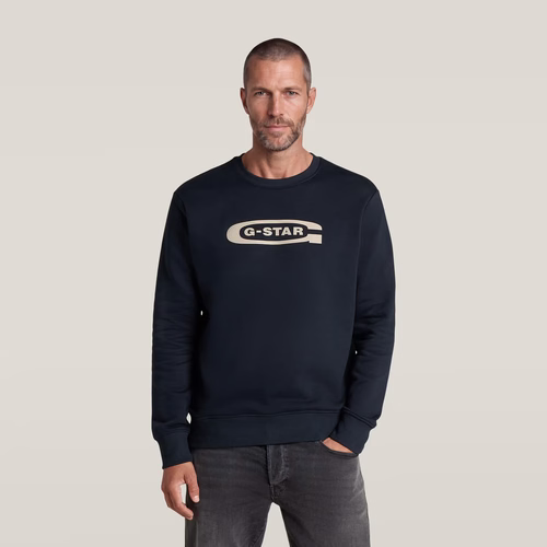 Old Skool Crew Sweat Long Sleeve - Men - G-Star RAW - Modalova