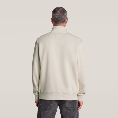 Core Half Zip Sweat - White - Men - G-Star RAW - Modalova