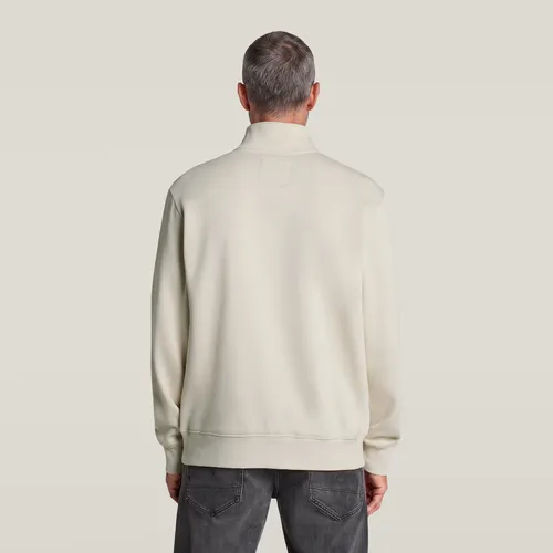 Core Half Zip Sweat - White - Men - G-Star RAW - Modalova