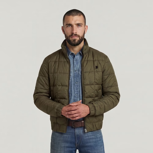 Meefic Quilted Jacket - Green - Men - G-Star RAW - Modalova