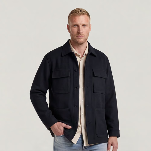 Wool Chore Jacket - Dark blue - Men - G-Star RAW - Modalova