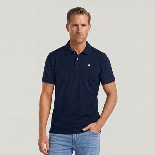 Oluv Regular Polo - Dark blue - Men - G-Star RAW - Modalova