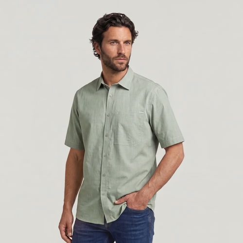 Camisa One Pocket Regular - Hombre - G-Star RAW - Modalova