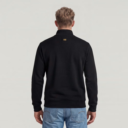 Core Half Zip Sweat - Black - Men - G-Star RAW - Modalova