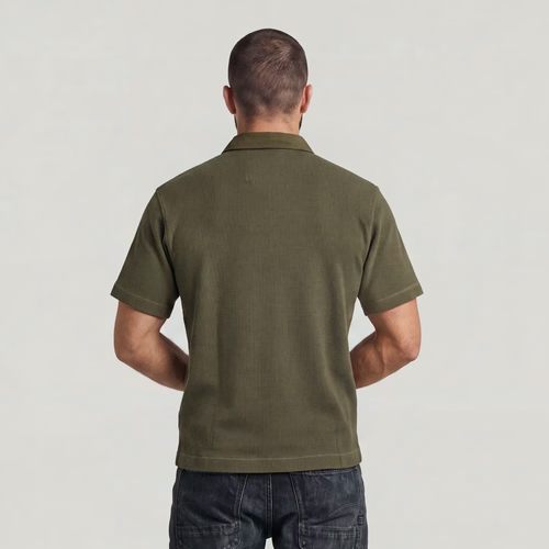 Heavy Waffle Loose Polo - Men - G-Star RAW - Modalova