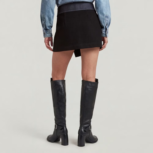 Falda Wrap - Negro - Mujer - G-Star RAW - Modalova