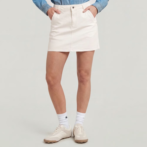 Minifalda - Blanco - Mujer - G-Star RAW - Modalova