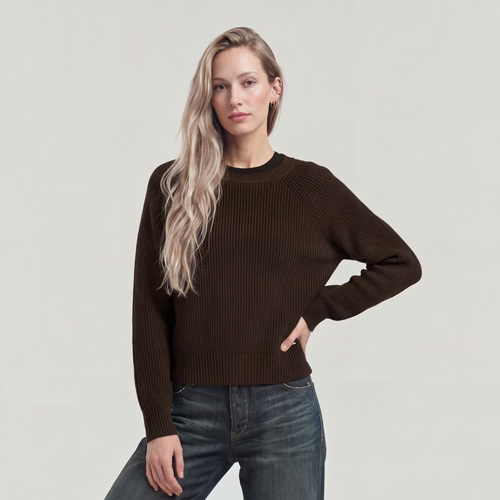 Unit Crew Knit - Brown - Women - G-Star RAW - Modalova