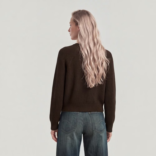 Unit Crew Knit - Brown - Women - G-Star RAW - Modalova