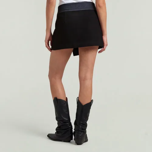 Falda Wrap - Negro - Mujer - G-Star RAW - Modalova