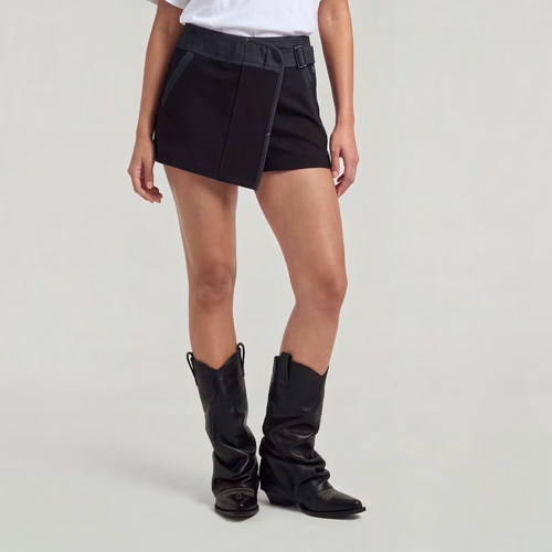 Falda Wrap - Negro - Mujer - G-Star RAW - Modalova