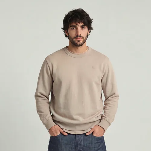 Unit Washed Sweater - Beige - Men - G-Star RAW - Modalova