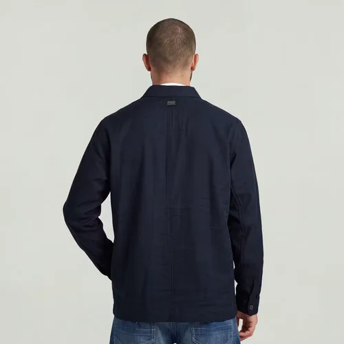 Zip Jacket - Dark blue - Men - G-Star RAW - Modalova
