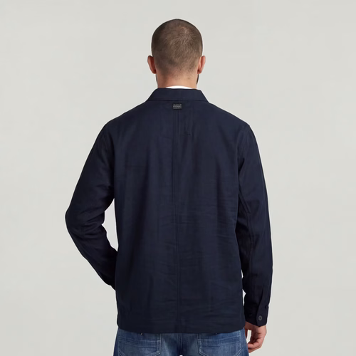 Zip Jacket - Dark blue - Men - G-Star RAW - Modalova