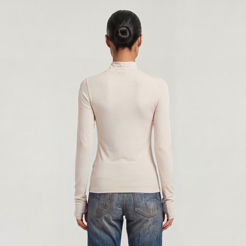 Camiseta Mock Slim - Blanco - Mujer - G-Star RAW - Modalova