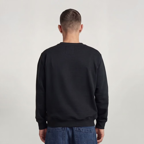 Logo Sweater - Black - Men - G-Star RAW - Modalova